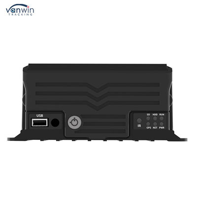 Sistema de DVR móvil 4CH 1080P AI con rastreador GPS y cámara trasera del vehículo