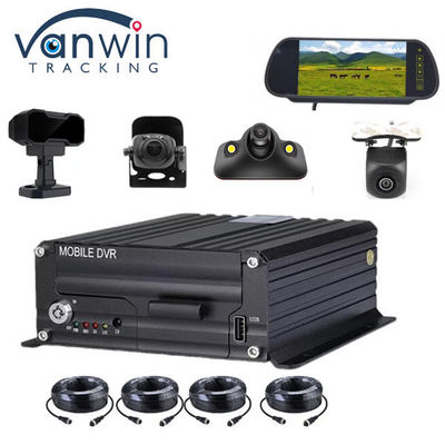 8CH 4CH 4G GPS ADAS DMS 2TB HDD SD Kit de DVR móvil AI MDVR Sistema de seguimiento GPS Taxi MDVR