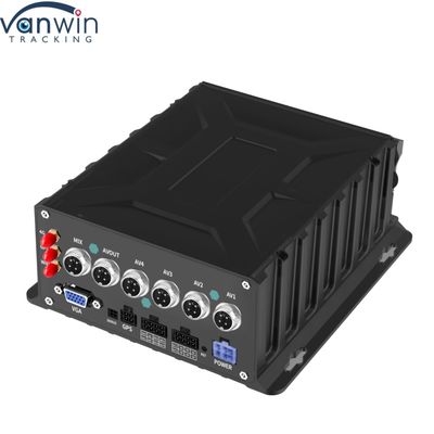 4 canales AI MDVR con GPS Vehicle Tracker Detección de punto ciego Registrador de disco duro montado en el vehículo
