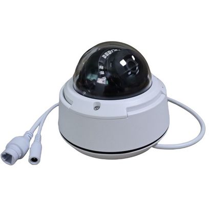 1080P HD IP Camera con buena visión nocturna Vehículo de CCTV a prueba de vandalismo Dentro de la red POE Cámara de cúpula para autobús