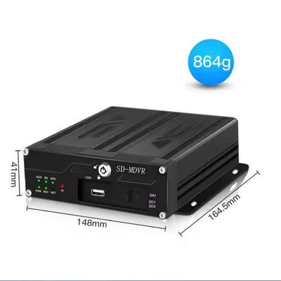 1080P 4CH DVR móvil con 4G SIM WiFi GPS Video Vehículo Camión CCTV Sistema de cámara DVR