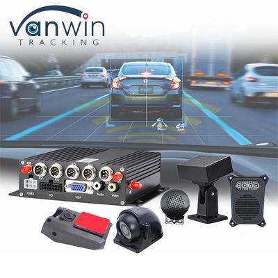 4ch 4G seguimiento de imágenes en vivo Monitoreo de fatiga del conductor SD móvil cctv DVR con ADAS DSM BSD