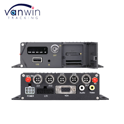 4/8CH AI Monitoreo de conducción segura 1080P H.265 grabadora de video de alta definición SD Card grabadora de DVR de automóvil móvil
