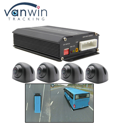 Cámara envolvente de pájaro AHD 1080P AI 360, grabadora de panorama de conducción, sistema de cámara de coche 360, estacionamiento, DVR delantero, trasero y lateral