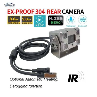 Explosion-proof Housing Stainless Steel Vehicle Camera IP68 Mine Shaft Surveillance