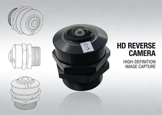 Mini Cámara para Coche Lente Cámara Panorámica 2MP Gran Angular Lente de 180 Grados