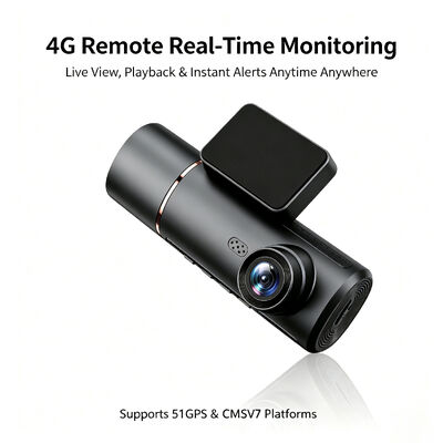 4K Dashcam de conducción asistida avanzada GPS ADAS DMS con soporte WIFI para monitoreo de estacionamiento