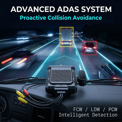Grabadora inteligente 4G con AI Video Telemática GPS WiFi y botón de pánico SOS para la seguridad de la flota