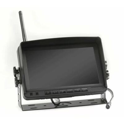 Sistema de copia de seguridad de cámaras traseras inalámbricas de 7 pulgadas para camiones de remolque