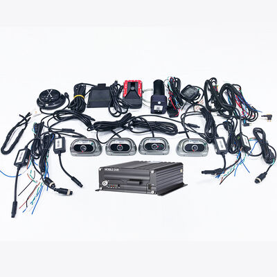 Kit DVR Móvil 4G con Monitoreo IA y Sistema de Frenado Activo AEBS para Camiones