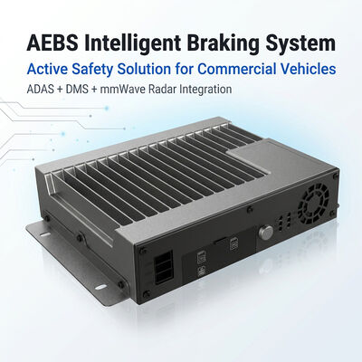 Sistema AEBS con radar de onda milimétrica de 77 GHz ADAS + DMS y conectividad 4G/5G para telemática de flota