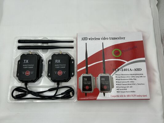 2.4G Transmisor Receptor Inalámbrico AHD Adecuado para Transmisor de Cámara de Camión Autobús Camión Dispositivo Inalámbrico