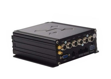 4 video 4G LTE H.265 8V-36V de la red de la cámara DVR del vehículo del CH 1080P HD
