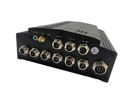 8CH 1080P AI MDVR con ADAS DMS, Grabadora de vídeo de vehículo 4G GPS para autobús de camiones, soporte HDD SSD OEM
