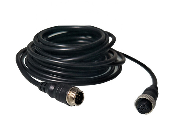 Cable de extensión femenino de 6 PIN Aviation Plug Cable Male para la cámara IP de Dahua Streamax