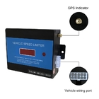 Overspeed alarm and vehicle speed limiter car speed limiting device