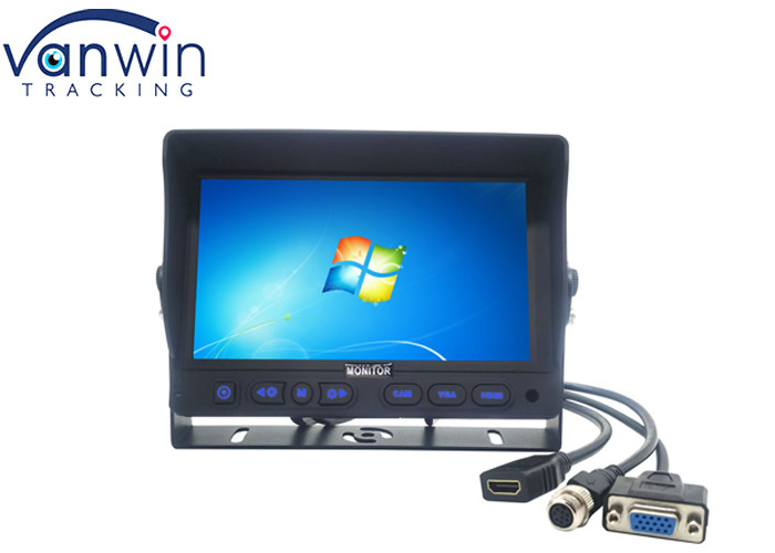Android VGA HDMI entró el monitor del coche del sistema de pesos americano TFT para la reproducción de vídeo de HD MDVR