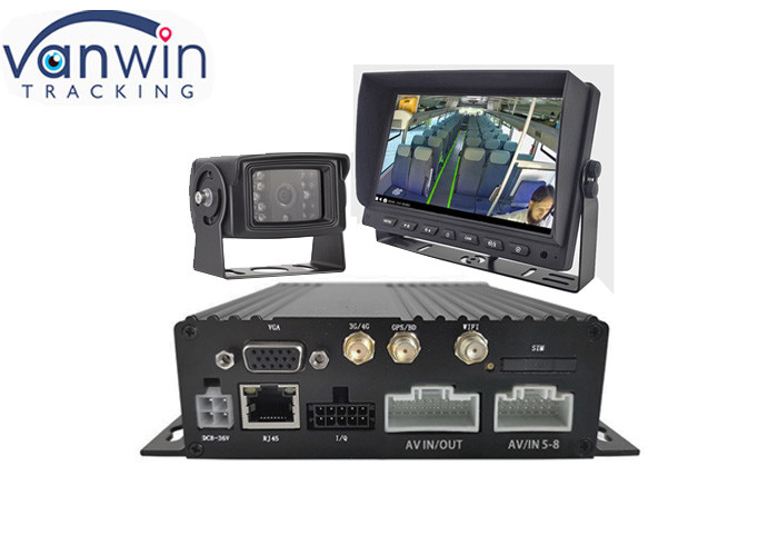registrador automotriz de 8ch Linux DVR con el sensor de G de la alarma de la salida de HDMI