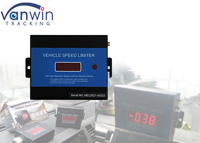 9v ~ 24V Limitador de velocidad de camión de vehículos reguladores de velocidad profesionales Sistema manual de alarma de coche