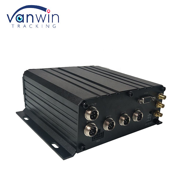 H.265 8CH 1080P MNVR de disco duro para camión de autobús remoto 4G GPS Wi-Fi de vigilancia de la red de vehículos