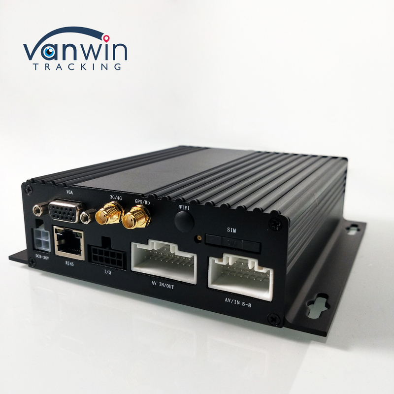 AI 8 Canal 1080P 512G Sistema de cámara MDVR para automóviles con doble tarjeta SD con función de detección de fatiga de ADAS DMS  DVR móvil