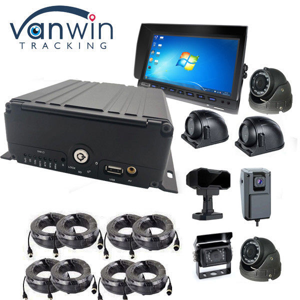 8CH AI MDVR 4G GPS DVR Vehículo para soporte de autobús ADAS DMS BSD con 4G 5G Caja negra de automóvil Grabadora de vídeo para autobús escolar