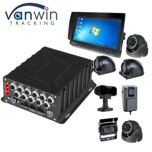 Nueva llegada 8CH 1080P HDD DVR móvil con chip Hisilicon, soporte de almacenamiento HDD de 4TB, 4G GPS WIFI