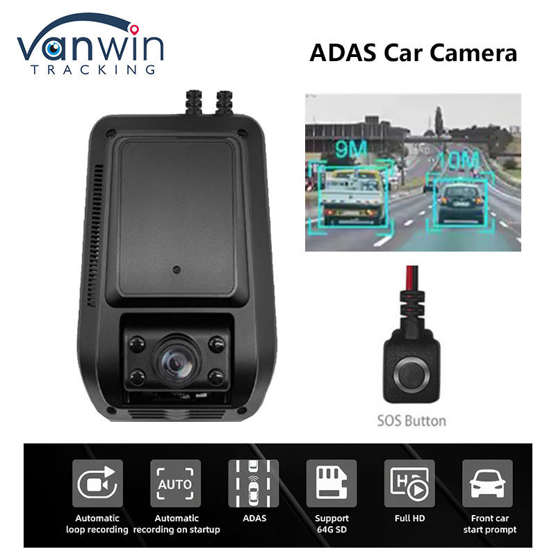 MINI 2CH 4CH 4G Dual Lens AI Dash Cam con ADAS DMS 4G GPS para camiones y autobuses