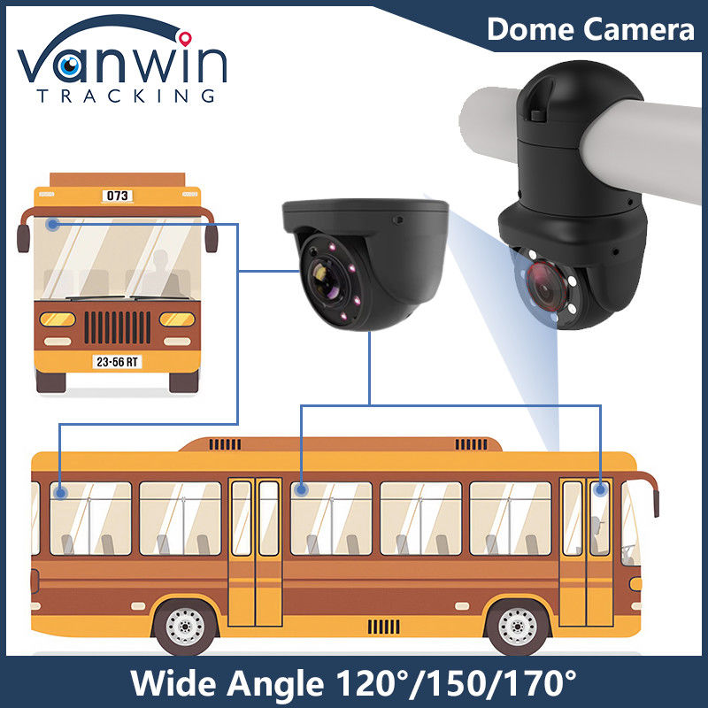 IP69K Inmune al agua 1080P Car MDVR Recorder 170 grados Gran Ángulo de Bus de la cámara de vigilancia