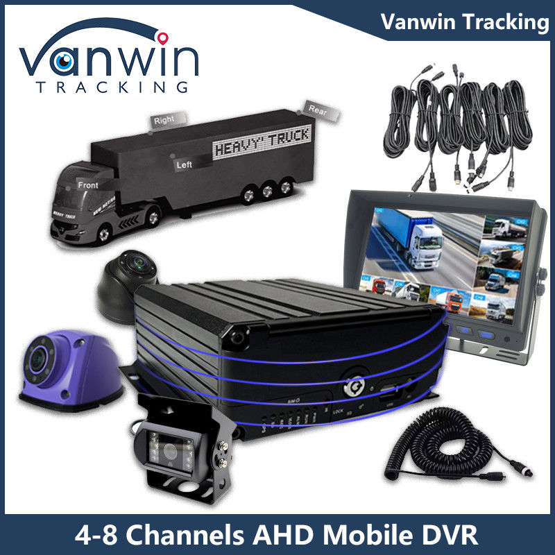 AHD 8CH HDD Remote Control Mobile DVR 1080P 4g GPS Function Vehicle Safety Monitoring Cmsv6 MDVR también conocido como