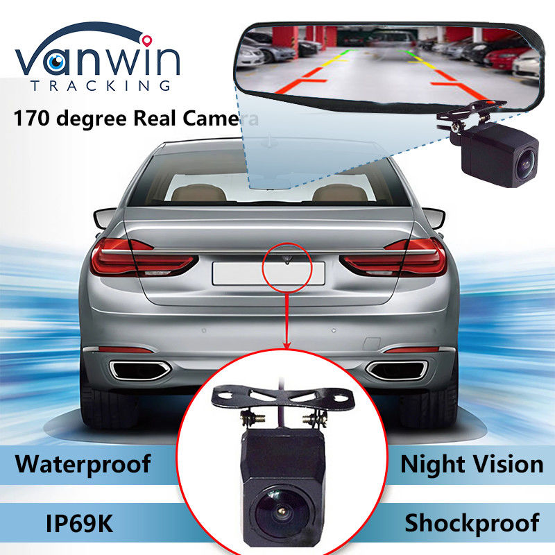 170 grados IP69K Cámara de visión trasera de automóvil Full HD Vista nocturna CCD Cámara trasera de automóvil