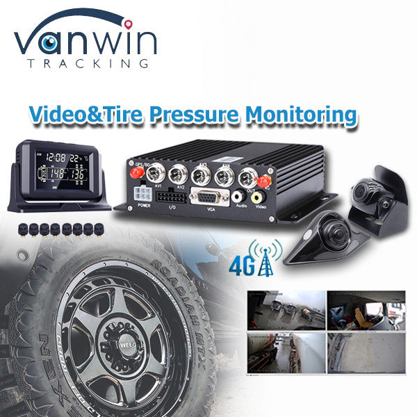 4CH 8CH SD Mdvr Control de la presión del combustible en los neumáticos Gestión del seguimiento de la flota