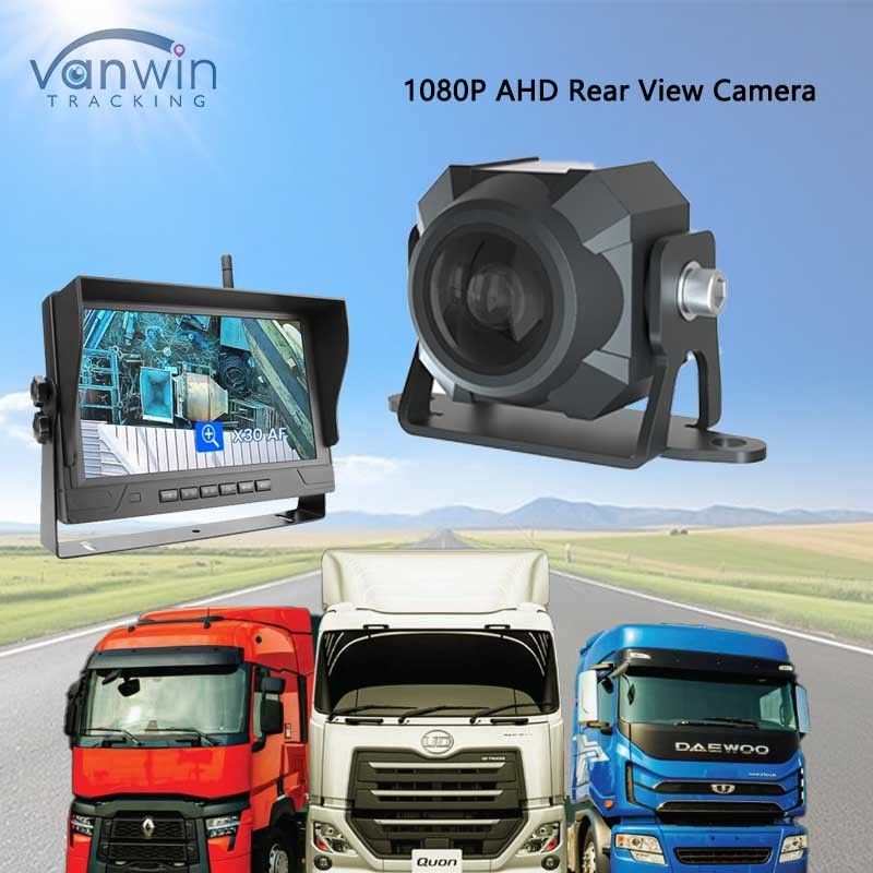 Cámara de visión nocturna de 1080P para bus de gran angular de 180 ° Cámara de vigilancia de autobuses Deshielo automático