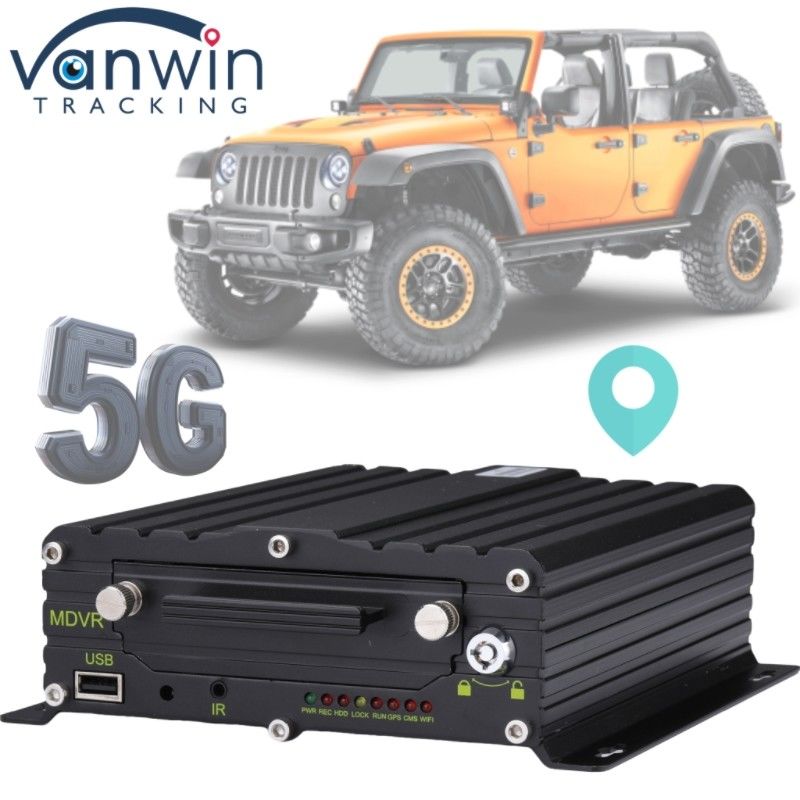 1080P Cuatro canales HDD MNVR con GPS 5G para el soporte de monitoreo de vehículos Servicio OEM