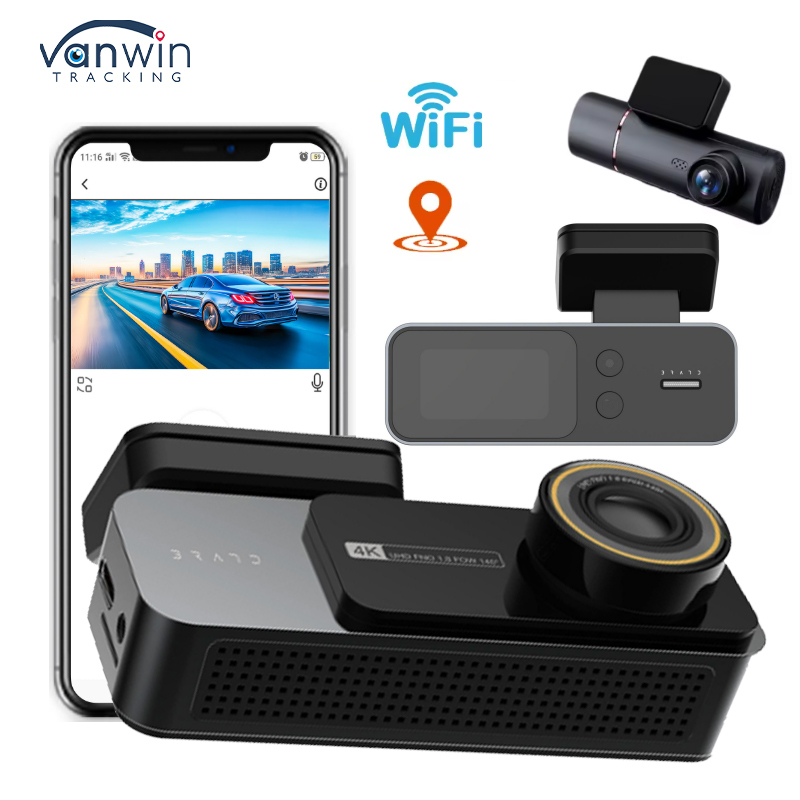 Cámara de salpicadero con doble lente 2K, DVR para coche de 2,89 pulgadas, WiFi, grabadora de vídeo, cámara de salpicadero, grabadora de caja negra, accesorios para coche