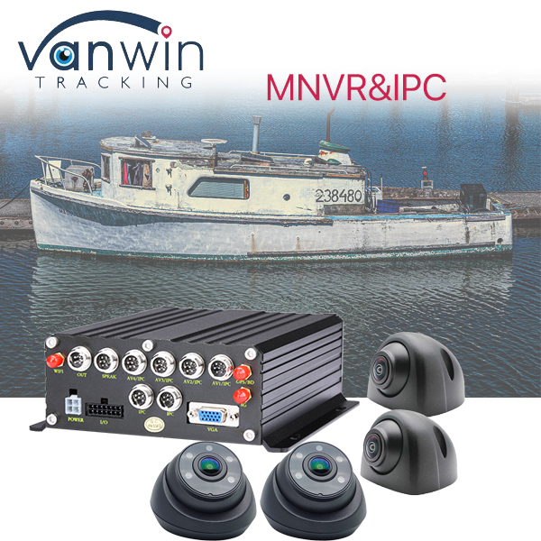 MNVR móvil de 6 canales 1080P con GPS 4G WiFi para dragas de arena