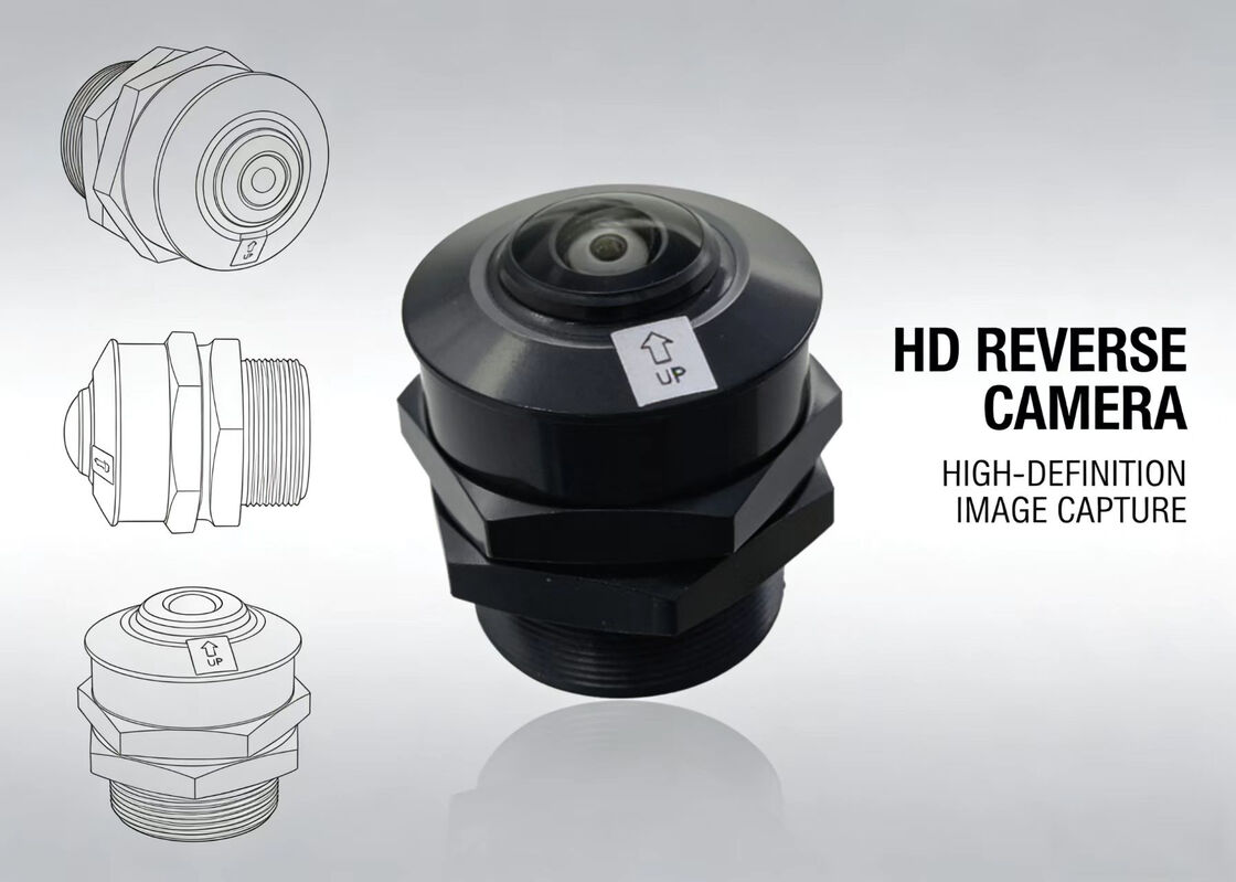 Mini Cámara para Coche Lente Cámara Panorámica 2MP Gran Angular Lente de 180 Grados