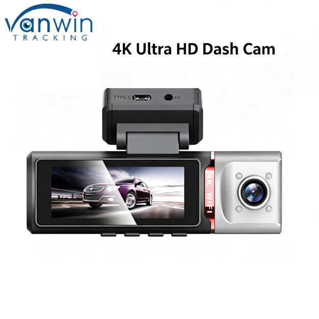 Cámara de tablero AI 4G de 3 canales 4K frontal, ADAS y DMS, seguimiento GPS, monitor de estacionamiento 24 horas al día, 7 días a la semana