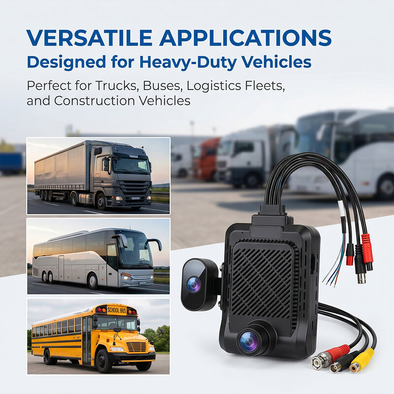 AI Fleet Dashcam 4G LTE con ADAS DMS BSD Entrenamiento activo del conductor y mitigación de riesgos Car Blackbox