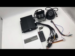 DVR móvil de 4 canales 1080P con dos tarjetas SD