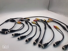 4 pin para BNC, adaptador RCA