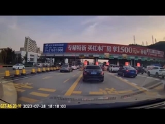 Visión nocturna de alta definición 4K 1080P Grabadora de conducción Conexión WiFi inalámbrica