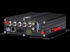 Grabadora de automóviles AI 4CH con GPS DVR 1080p Grabadora de video de DVR móvil