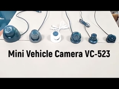 AHD cámara de retroceso de automóviles de visión nocturna de ángulo ultra ancho de camión vista lateral punto ciego impermeable