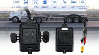 Sistema de seguridad GPS con cámara de salpicadero 4CH AI 4G